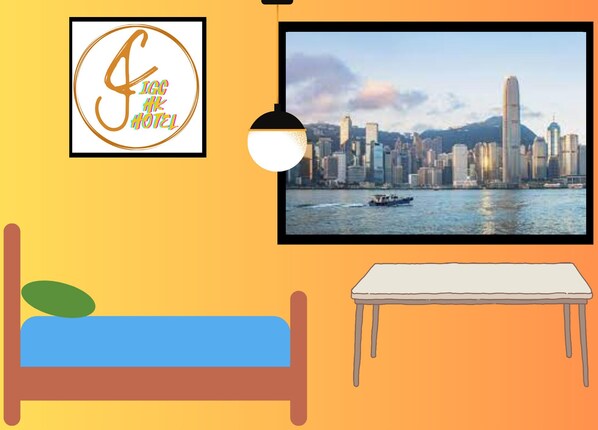 ห้องเบสิก | 1 ห้องนอน, Wi-Fi