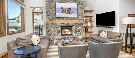 Condo, 3 Bedrooms | Living area | Smart TV