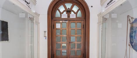 Fassade der Unterkunft