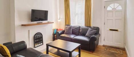 Televisie en een kantoor