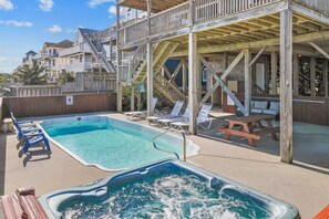 ح�مّام سباحة خارجي، حمّام سباحة مُدفَّأ