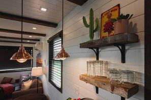 Apartment | 1 bedroom, iron/ironing board, Internet - The Hacienda Container Tiny Home 12 min to Magnolia Baylor (Waco)