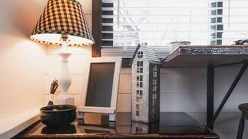 Departamento | 1 habitación, tabla de planchar con plancha y internet