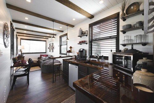 The Blue Ridge Container Tiny Home in the Country