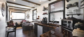 The Blue Ridge Container Tiny Home in the Country