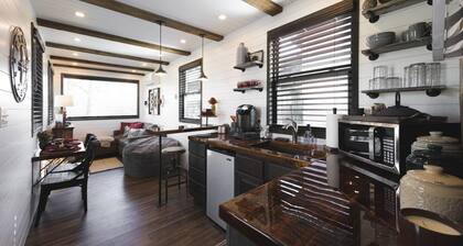 The Blue Ridge Container Tiny Home in the Country