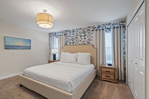 4 bedrooms, iron/ironing board, travel cot, free WiFi