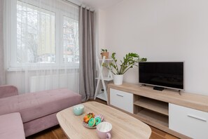 Living room - Apartament Ideal for Families by Renters (Warsaw)