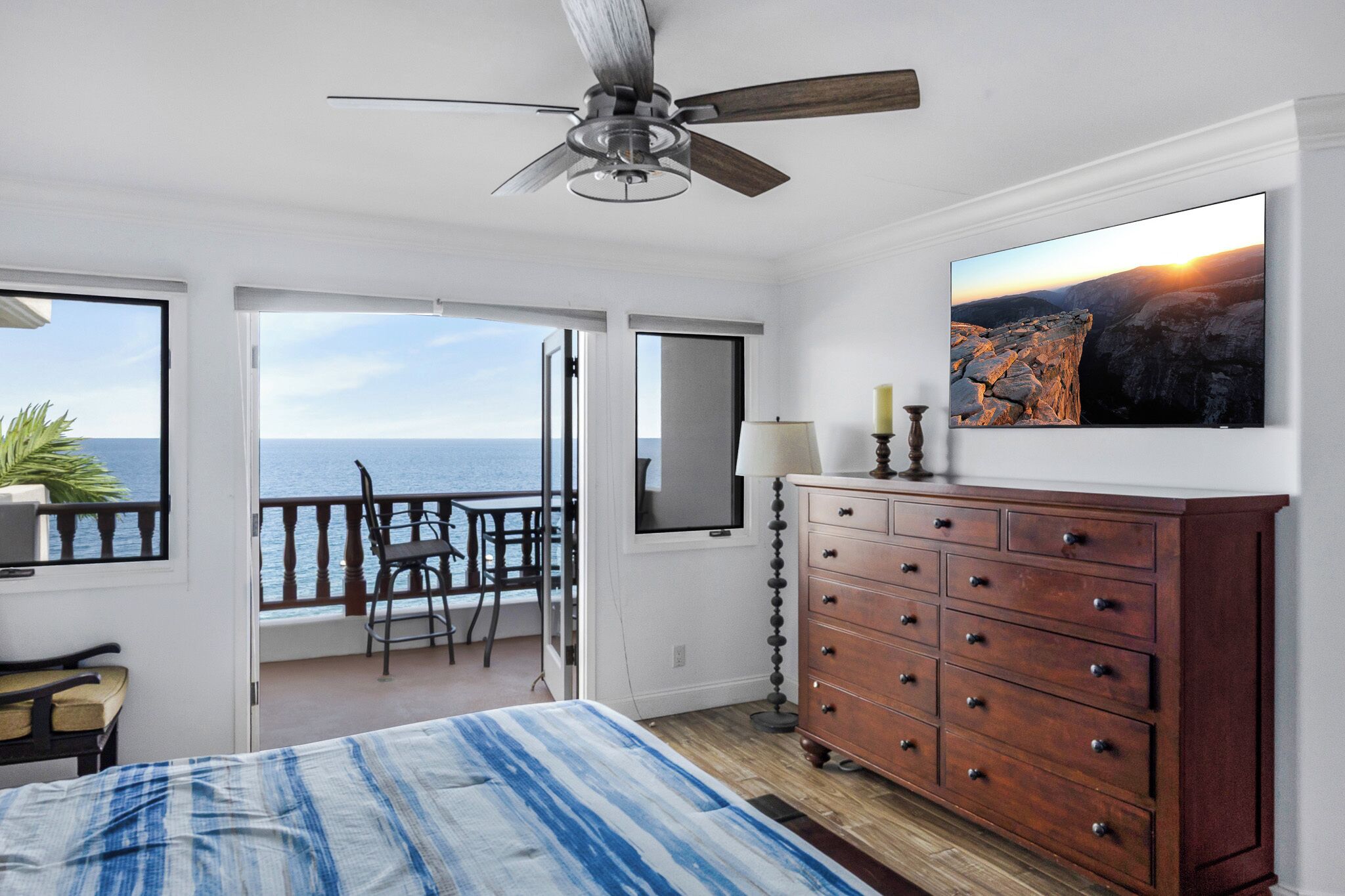2 bedrooms, iron/ironing board, travel crib, WiFi