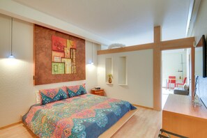 1 slaapkamer, beddengoed