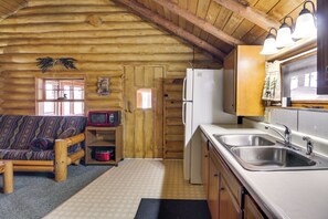 Apartment (0 Bedroom) | Interior - Rustic Bemidji Cabin w/ Boat & Lake Access! (Bemidji)