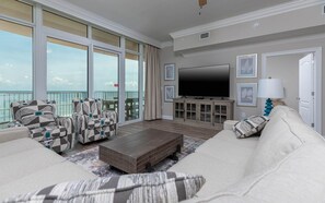 Condo, 4 Bedrooms | Living area - Phoenix Orange Beach Ii 905 4 Bedroom Condo (Orange Beach)