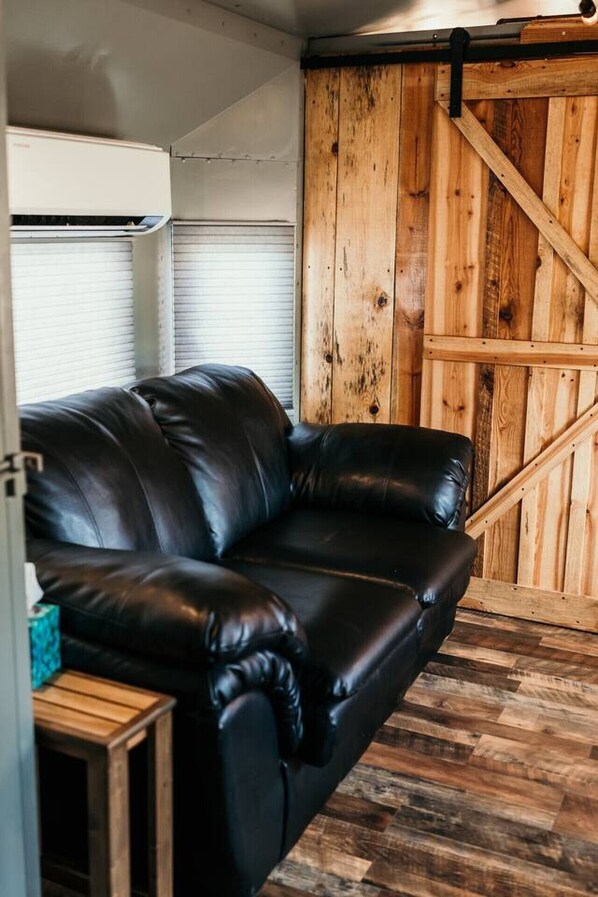 Televisor intel·ligent, llar de foc i llibres 