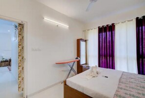 2 chambres, fer et planche Ă repasser, Wi-Fi