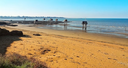 Casita “L’Estuaire” a 600m de la playa