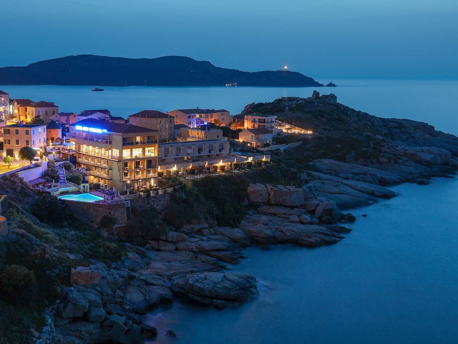 Majoituspaikan julkisivu