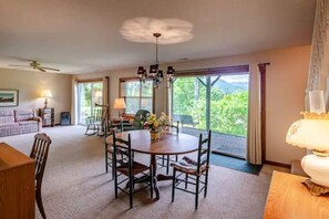 TV, fireplace - Placid View Mountaintop Home (Franklin)