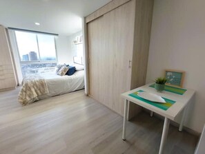 1 bedroom, iron/ironing board, free WiFi, bed sheets - Apartamentoloft2526 (Bogotá)