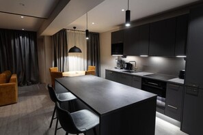 Private kitchen - Royal Roi Apartments (Rovaniemi)
