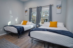 House (4 Bedrooms) | 4 bedrooms, desk, laptop workspace, iron/ironing board - Escape to 4br/3ba Brand New Downtown Home (San Antonio)