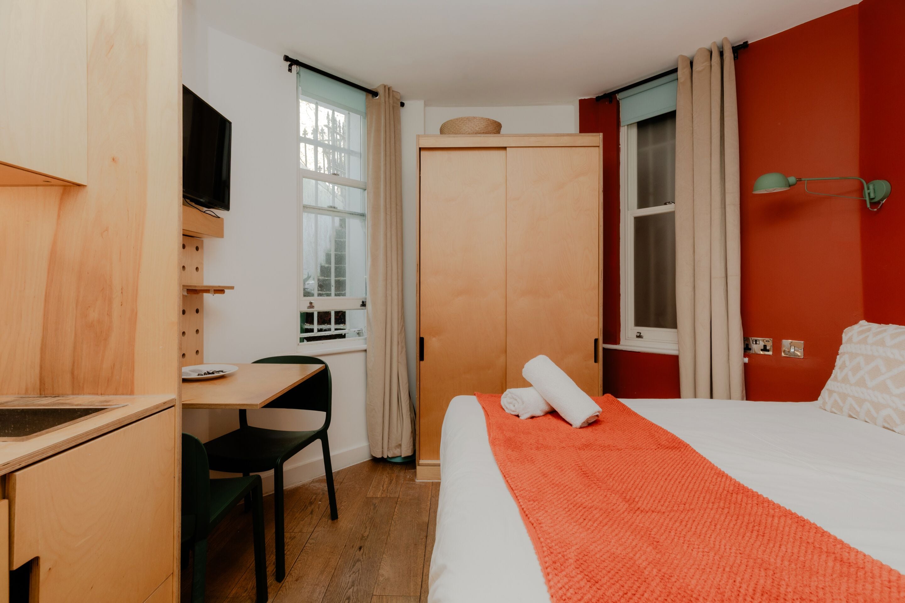 Basic Studio, Private Bathroom | Premium bedding, down comforters, memory foam beds, desk