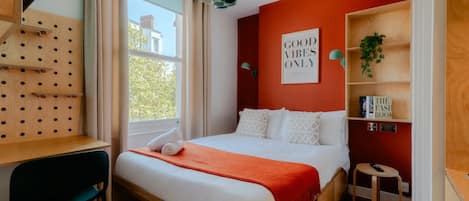Basic Studio, Private Bathroom | Premium bedding, down comforters, memory foam beds, desk