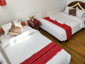 Standard Double Room | Down comforters, soundproofing, iron/ironing board, free WiFi - Hostal Cusco Internacional (Cusco)