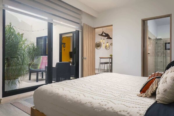 1 chambre, fer et planche à repasser, Wi-Fi, draps fournis