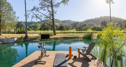 Luxury Napa Estate with Private Vineyard & Lake