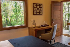 Chalet rustique de base | Bureau, accĂšs au Wi-Fi (inclus)