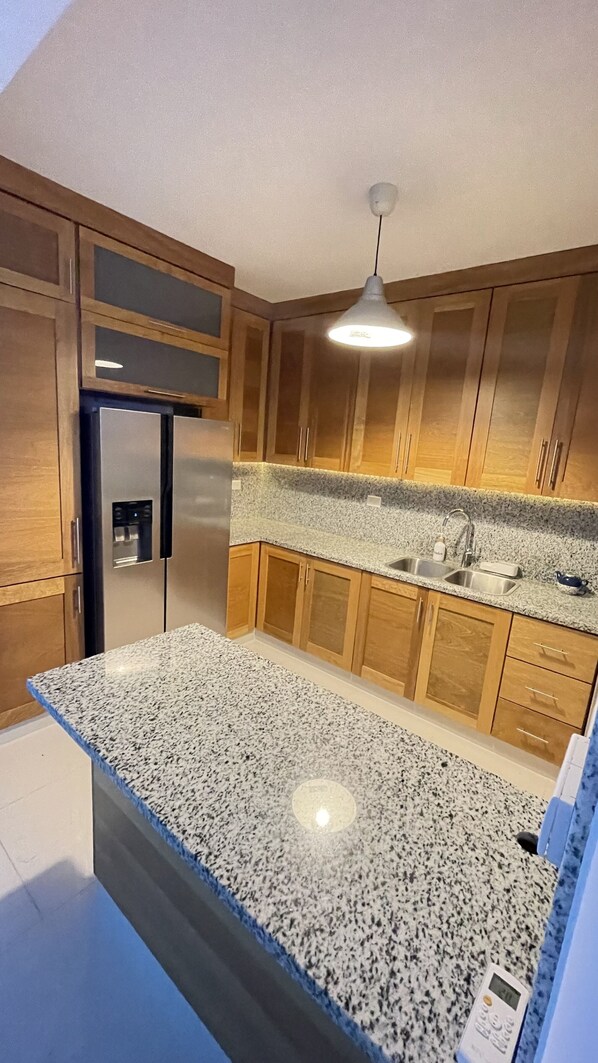 Fridge, microwave, oven, stovetop - Beautiful, comfortable apartment . Pet-friendly! In the center of Santiago (Santiago de los Caballeros)