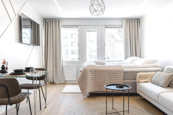 1 bedroom, iron/ironing board, free WiFi, bed sheets - Bianca Apartment Turku (Turku)