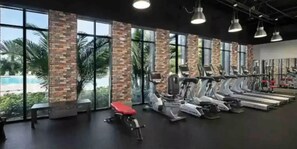 Fitness facility - Beautiful house, Near Disney, Resort pool, Water park for children, (Davenport)