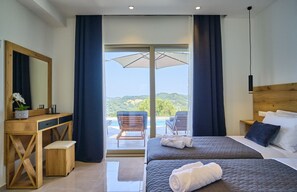 2 bedrooms, in-room safe, iron/ironing board, free WiFi - Polgar Villa 2 Corfu (Ionian Islands)