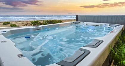 Beachfront + Heated Pool: Fire Pit-Pets