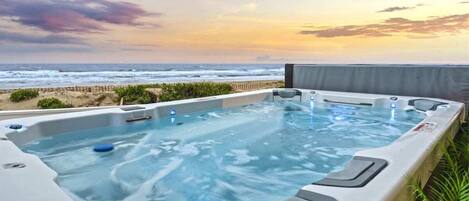 Bain à remous extérieur