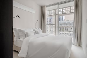 Chambre Deluxe avec lits jumeaux | Draps en coton égyptien, literie de qualité supérieure