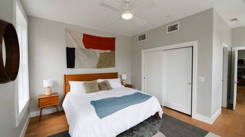 Loft Luxe, 2 chambres | 2 chambres, draps en coton égyptien, literie de qualité supérieure