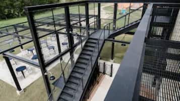 Luxe penthouse | Uitzicht op de tuin