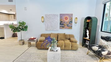 TV connectée, cheminée