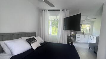 1 bedroom, iron/ironing board, free WiFi, bed sheets
