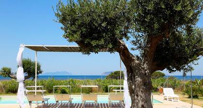 Villa Casale-Villa mit Blick auf das Meer, Sizilien