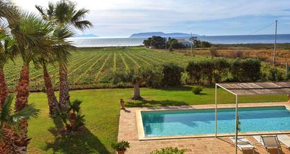 Villa Casale-Villa mit Blick auf das Meer, Sizilien
