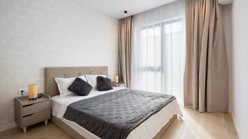 1 chambre, fer et planche Ă repasser, Wi-Fi, draps fournis