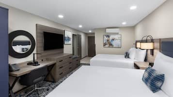 Premium bedding, pillowtop beds, in-room safe, individually furnished