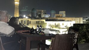 Rooftop terrace - Nanosh East Hotel (Bukhara)