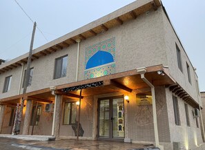 Fachada de la propiedad