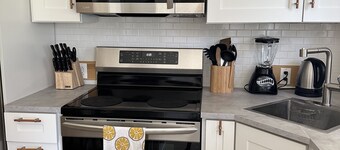 Mango House is a newly renovated home with a tropical design. Walk to the beach.