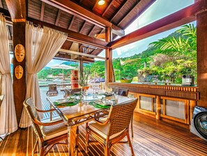 Dining - Casa PÉ NA Areia, Super Confortavél COM Ar/c E Caseiros (Angras dos Reis)