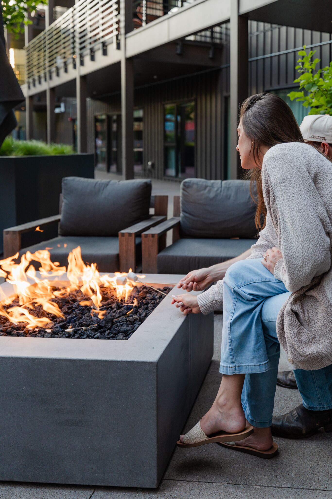 Enceinte de l’hébergement